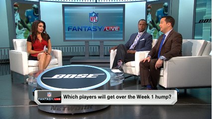 'NFL Fantasy Live': Which players will get over the Week 1 hump?