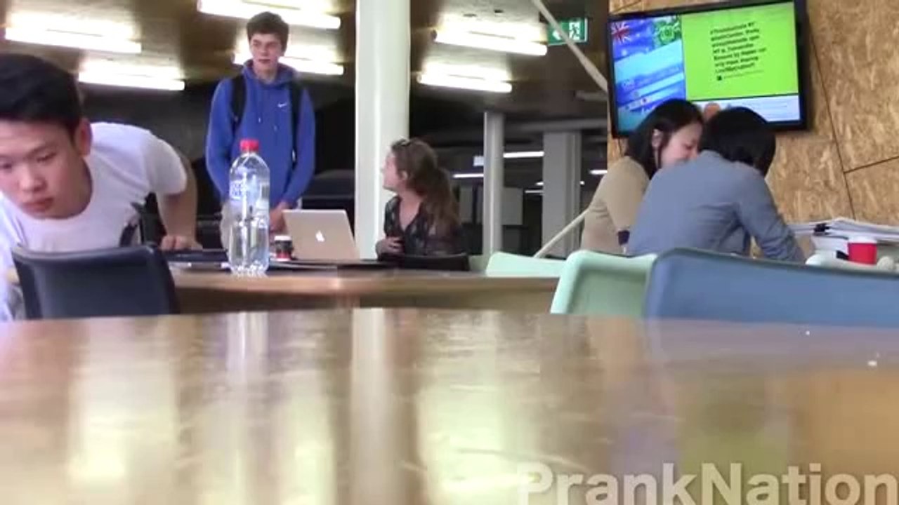 Surprise Birthday Library Prank