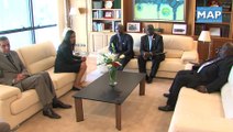 Mme Bouaida s'entretient avec le ministre des affaires étrangères du Liberia