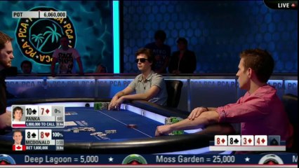 EPT Saison 10  PCA 2014 Table Finale 6/7