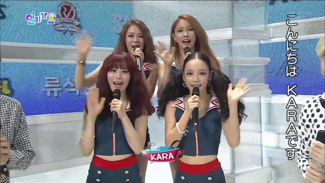 140824 KARA interview ～人気歌謡(日本語字幕）