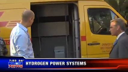 DHL TRUCKS SAVING FUEL USING HYDROGEN