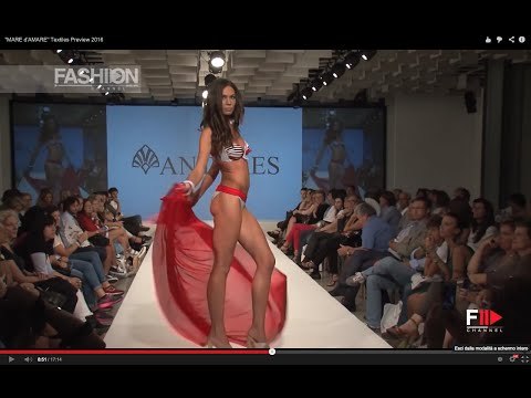 MARE d'AMARE Beachwear Textiles Preview 2016 by Fashion Channel