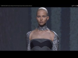 "CHRISTIAN DIOR" Haute Couture  Autumn Winter 2013 2014  Paris by Fashion Channel