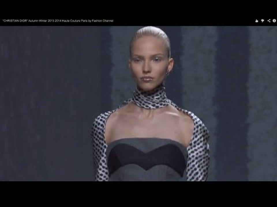 "CHRISTIAN DIOR" Haute Couture  Autumn Winter 2013 2014  Paris by Fashion Channel