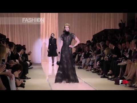 ARMANI PRIVE' Autumn Winter 2013 2014 Haute Couture Paris HD by Fashion Channel