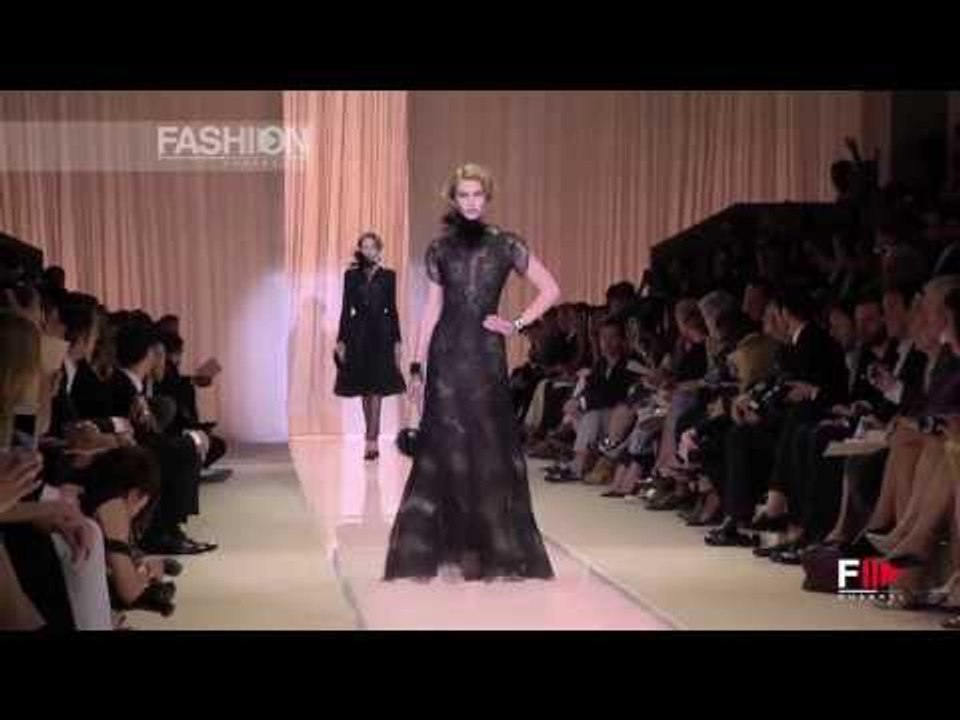 ARMANI PRIVE' Autumn Winter 2013 2014 Haute Couture Paris HD by Fashion Channel
