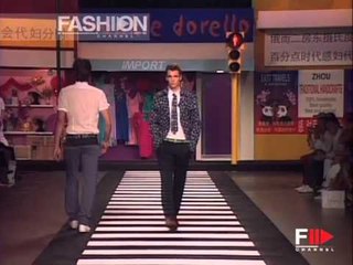 Fashion Show "Frankie Morello" Spring Summer 2006 Menswear Milan 2 of 3 by Fashion Channel