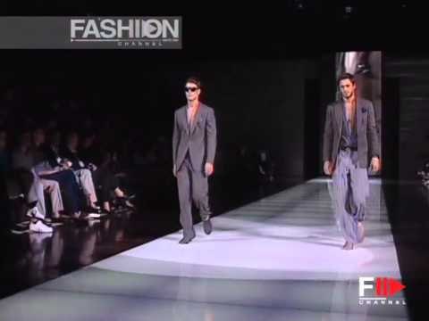 Fashion Show Giorgio Armani Spring Summer 2006 Menswear Milan 2 of 2 by Fashion Channel