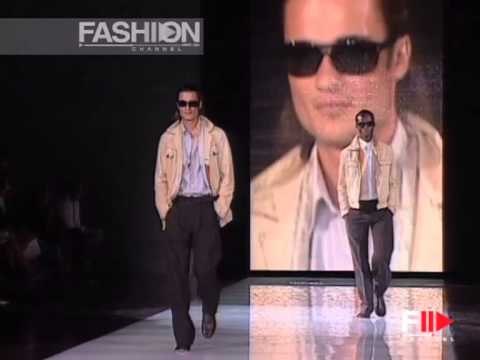 Fashion Show Giorgio Armani Spring Summer 2006 Menswear Milan 1 of 2 by Fashion Channel