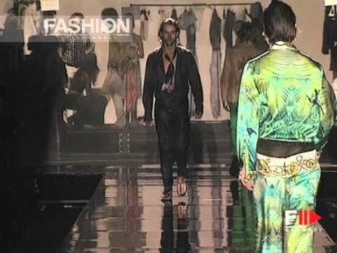 Fashion Show Roberto Cavalli Pret a Porter Men Spring Summer 2004 Milan 1 of 3