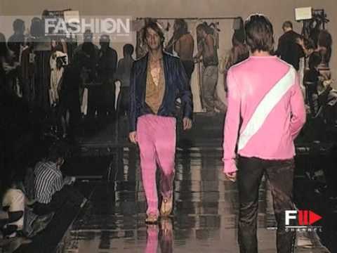 Fashion Show Roberto Cavalli Pret a Porter Men Spring Summer 2004 Milan 2 of 3
