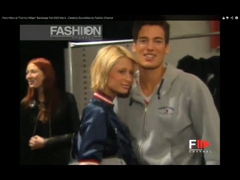 Paris Hilton at Tommy Hilfiger Backstage Fall 2002 Men's - Celebrity Soundbites by Fashion Channel