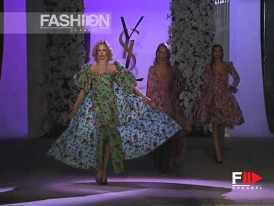 "Yves Saint Laurent" Haute Couture 1962 2002 7 of 16 Paris by Fashion Channel