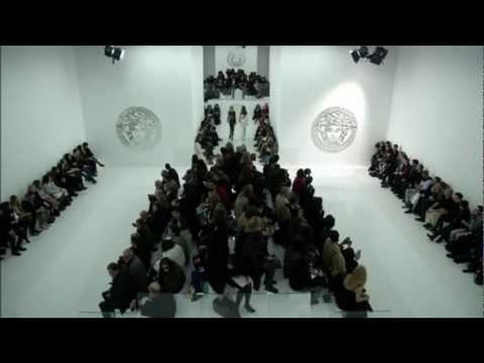 "VERSACE" Fashion Show Autumn Winter 2013 2014 Milan Fashion Week Pret a Porter Women Full Show HD