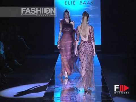 Elie Saab Autumn Winter 2000 2001 Paris 6 of 7 Haute Couture woman by FashionChannel
