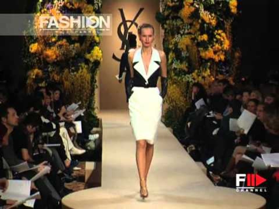 "Yves Saint Laurent" Spring Summer 2000 Paris 4 of 7 Haute Couture by FashionChannel