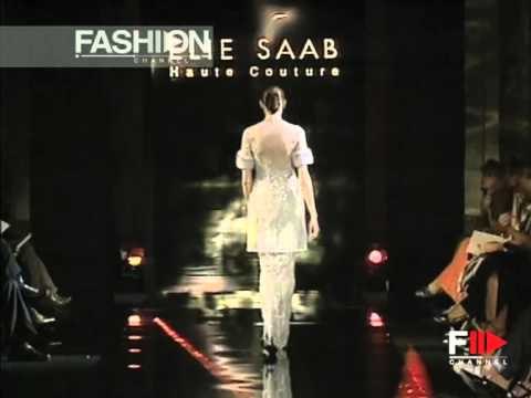 Elie Saab Autumn Winter 1999 2000 Paris 4 of 7 Haute Couture woman by FashionChannel
