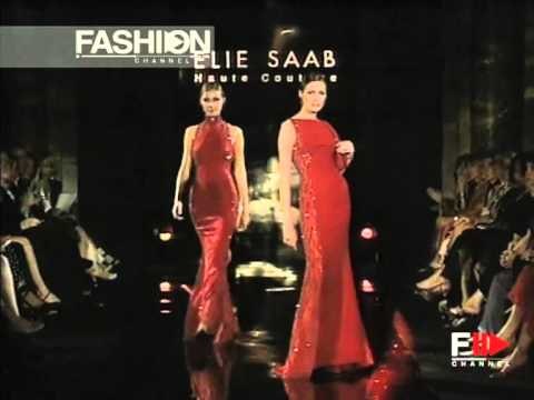 Elie Saab Autumn Winter 1999 2000 Paris 2 of 7 Haute Couture woman by FashionChannel