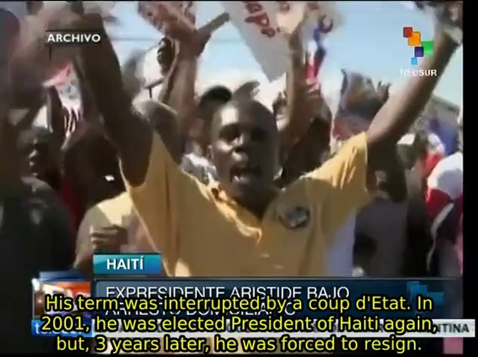 Haiti: Former President Jean-Bertrand Aristide under house arrest