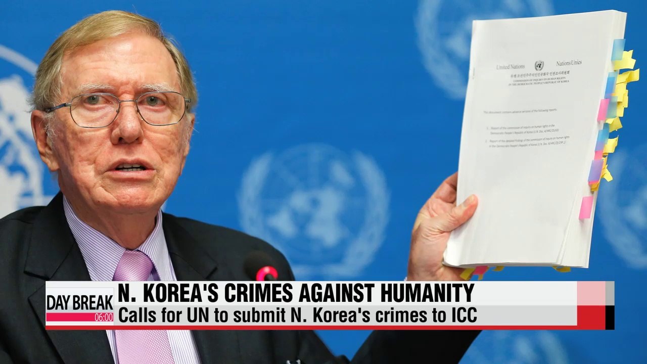 Former chair of UN Commission of Inquiry of Human Rights calls for UN to submit N. Korean crimes to ICC
