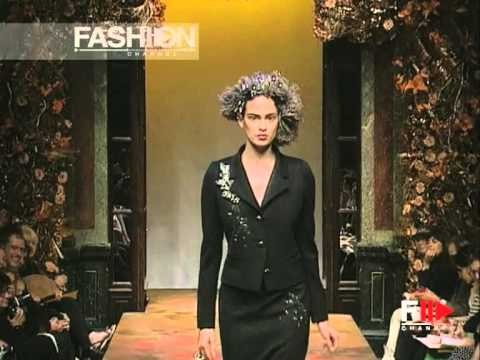 Christian Lacroix Autumn Winter 1998 1999 Paris 1 of 4 Haute Couture woman by FashionChannel