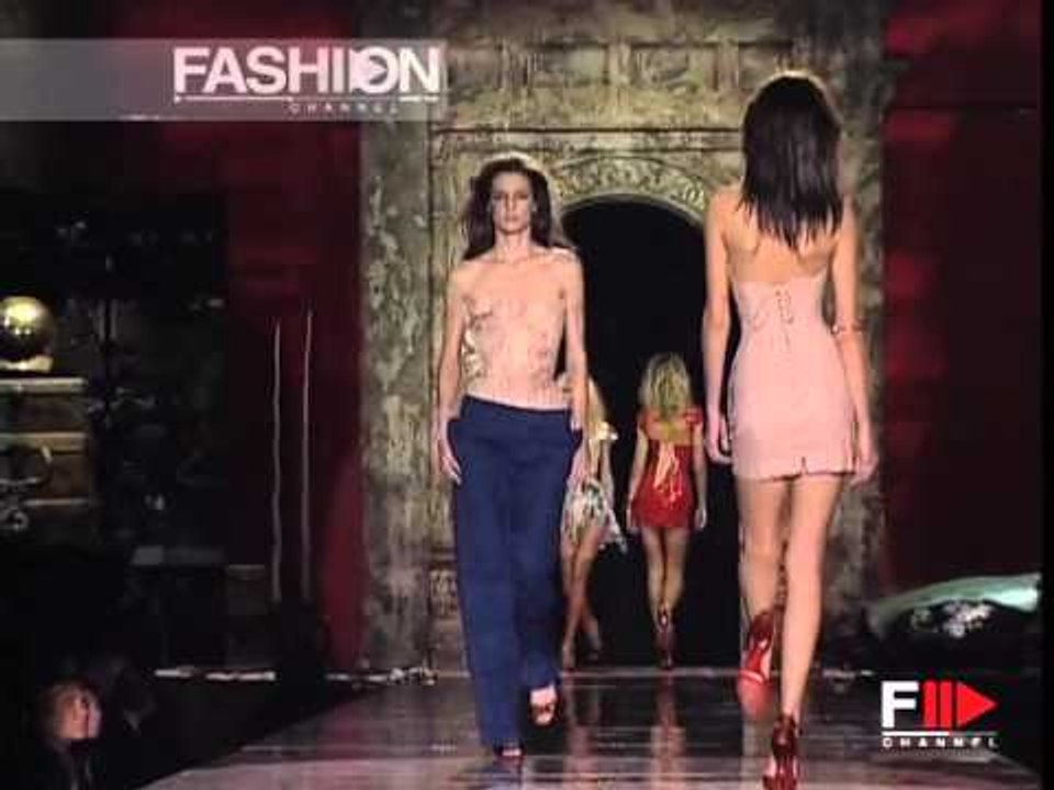 "Roberto Cavalli" Spring Summer 2003 Milan 3 of 4 Pret a Porter Woman by FashionChannel
