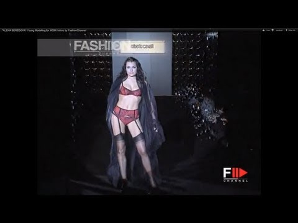 "ALENA SEREDOVA" Young Modelling for MOMI Intimo by FashionChannel