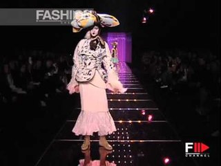 "John Galliano" Autumn Winter 2002 2003 Paris 2 of 3 by FashionChannel