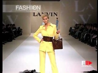 "Lanvin" Spring Summer 1997 Paris 2 of 6 pret a porter woman by FashionChannel