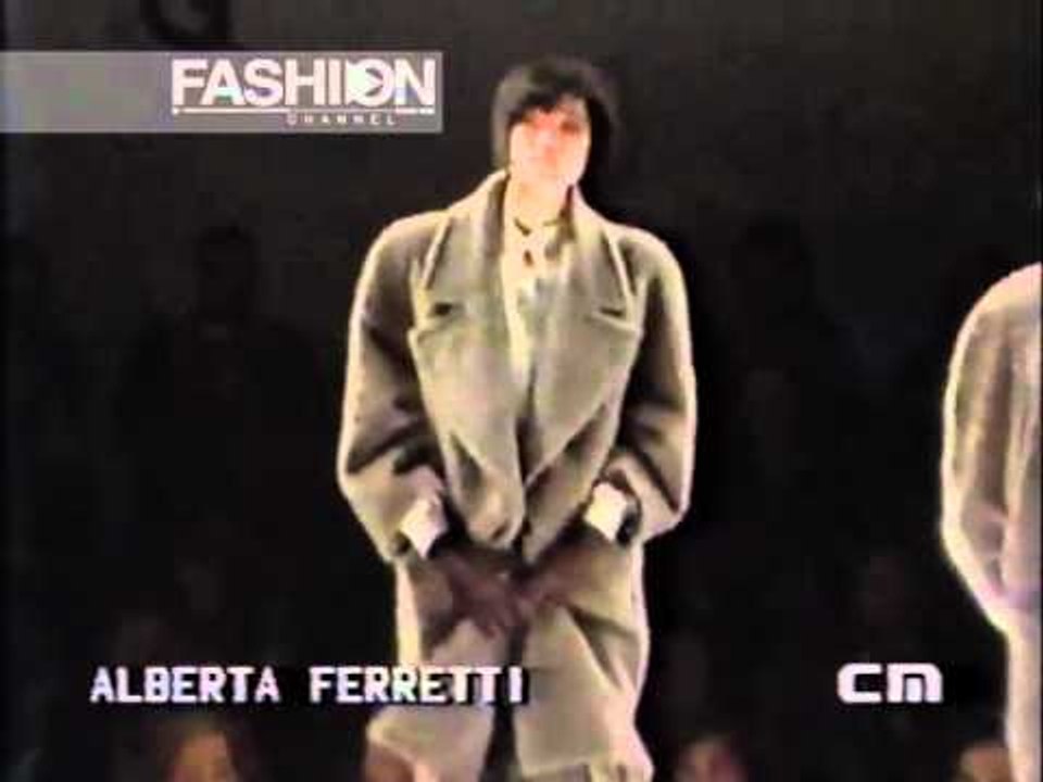 "Coats Special   Alberta Ferretti" Autumn Winter 1984 1985 Milan Pret a Porter Woman by Canale Moda