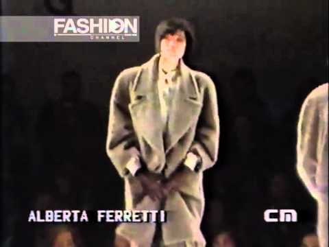 Coats Special Alberta Ferretti Autumn Winter 1984 1985 Milan Pret a Porter Woman by Canale Moda