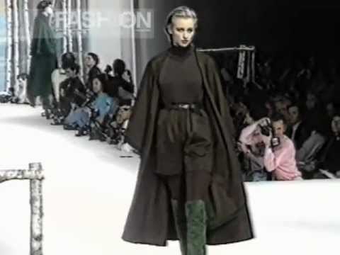 Hermes Autumn Winter 1990 1991 Paris Pret a Porter Woman by Canale Moda