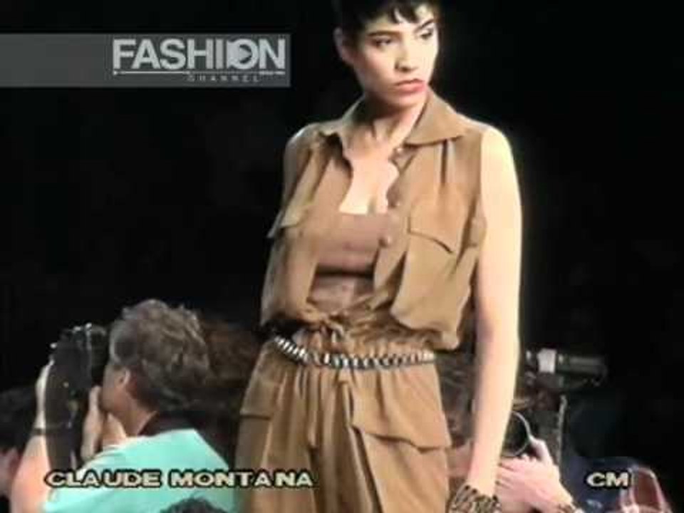 "Claude Montana" Spring Summer 1990 Paris pret a porter women by Canale Moda
