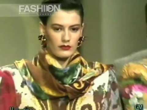 Valentino Autumn Winter 1988 1989 Paris pret a porter women by Canale Moda