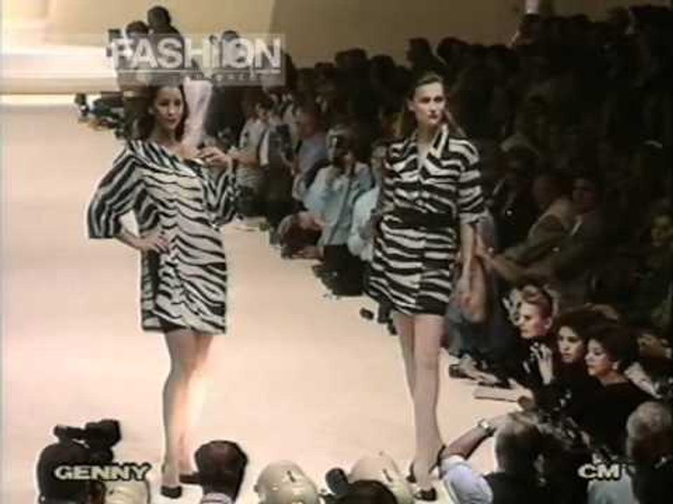"Genny" Spring Summer 1990 Milan pret a porter women by Canale Moda