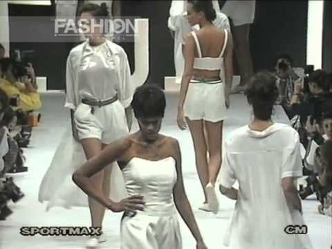 Sportmax Spring Summer 1990 Milan Pret a Porter Woman by Canale Moda