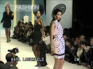 "Karl Legerfeld" Spring Summer 1988 Paris pret a porter women by Canale Moda