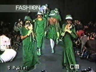 "Sonia Rykiel" Spring Summer 1987 Paris Pret a Porter Woman by Canale Moda
