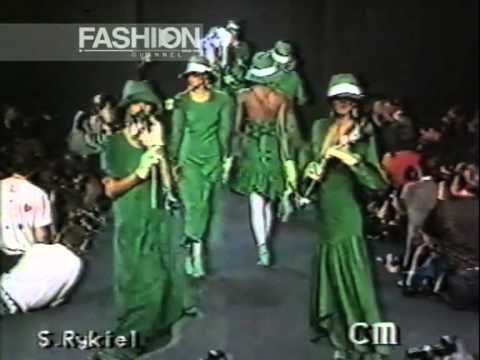 Sonia Rykiel Spring Summer 1987 Paris Pret a Porter Woman by Canale Moda
