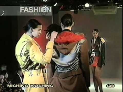 Michiko Koshino Spring Summer 1990 London pret a porter women by Canale Moda