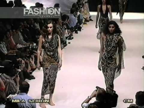 Mila Schon Spring Summer 1990 Milan pret a porter women by Canale Moda