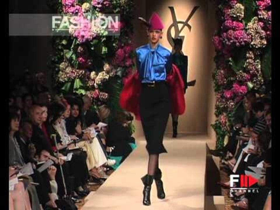 "Yves Saint Laurent" Autumn Winter 2001 2002 1 of 8 haute couture by FashionChannel