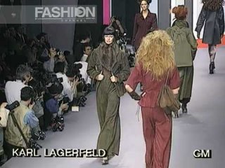 "Karl Lagerfeld" Autumn Winter 1995 1996 Paris 1 of 3 pret a porter woman by FashionChannel