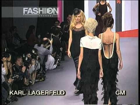 Karl Lagerfeld Autumn Winter 1995 1996 Paris 2 of 3 pret a porter woman by FashionChannel