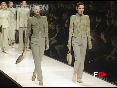 Giorgio Armani Autumn Winter 1995 1996 Milan 3 of 10 pret a porter woman by FashionChannel
