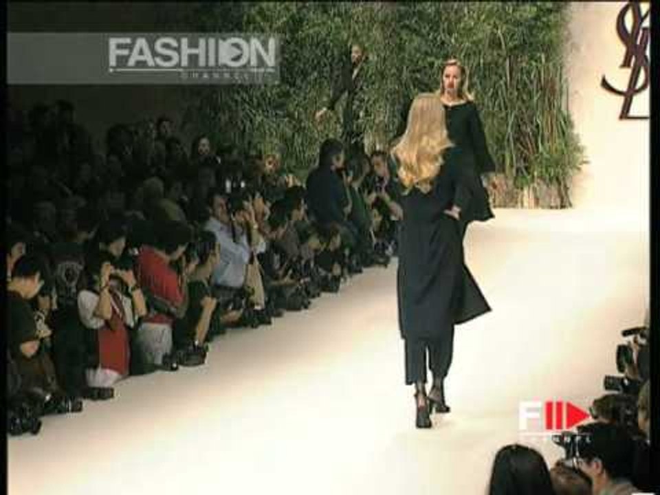 "Yves Saint Laurent" Spring Summer 1995 Paris 1 of 6 pret a porter woman by FashionChannel