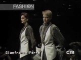 Gianfranco Ferrè Autumn Winter 1984 1985 Milan Pret a Porter Woman by Canale Moda