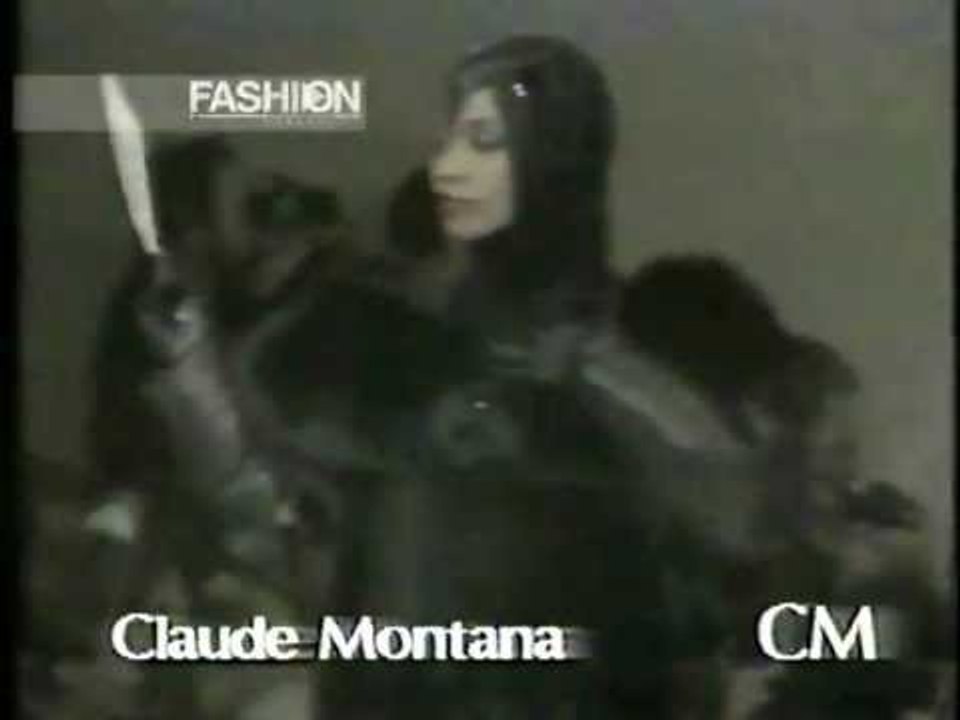 "Claude Montana" Fur Coat Special Part 5 1984 Paris Pret a Porter Woman by Canale Moda