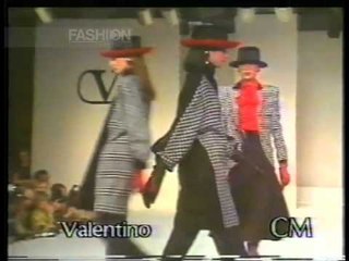 "Special Valentino" Autumn Winter 1983 1984 Paris 1 of 2 Pret a Porter Woman by Canale Moda